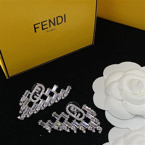 fendi earrings eplica|Fendi jewelry canada.